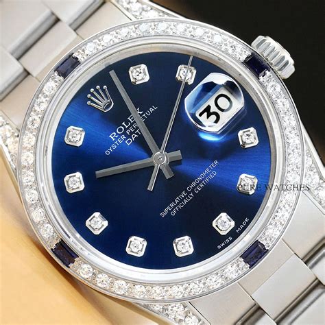 jh sapphire rolex|rolex diamond and sapphire bezel.